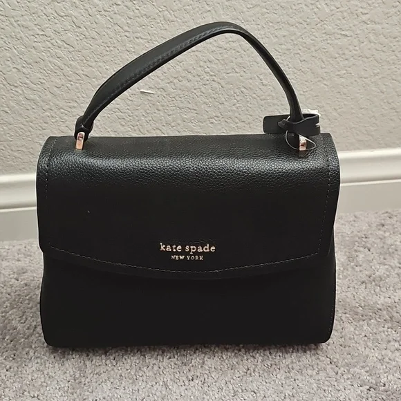 Kate Spade Thompson Pebbled Leather Small Top Handle Bag - Picture 3 of 7